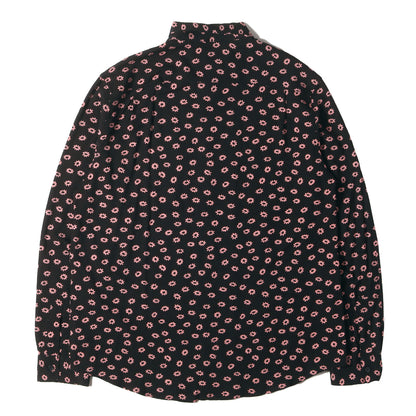 フラワー柄 オープンカラー レーヨンシャツ(Flowers L/S Rayon Shirt)
