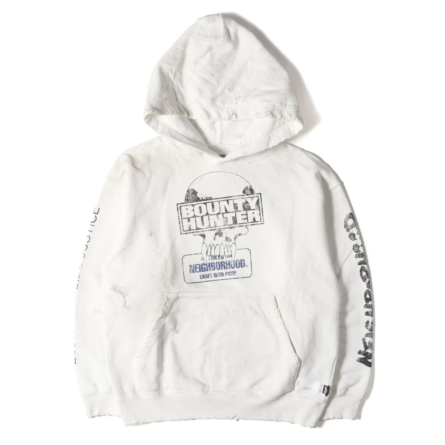 25SS ×BOUNTY HUNTER サベージ スウェットパーカー(SAVAGE SWEAT HOODIE LS)