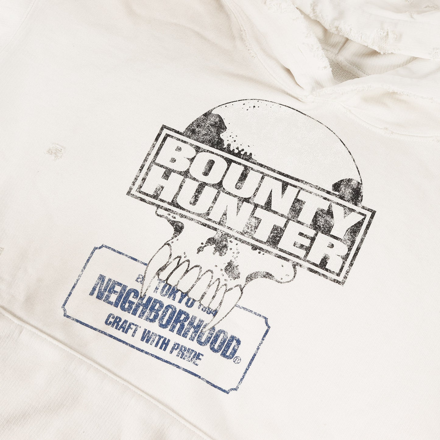 25SS ×BOUNTY HUNTER サベージ スウェットパーカー(SAVAGE SWEAT HOODIE LS)