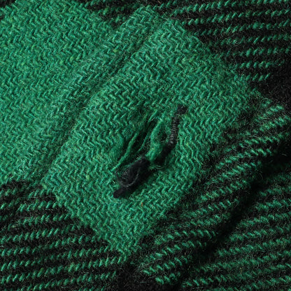 60s マチ付き バッファロー チェック ウール シャツ / TOWN CRAFT PENNY'S