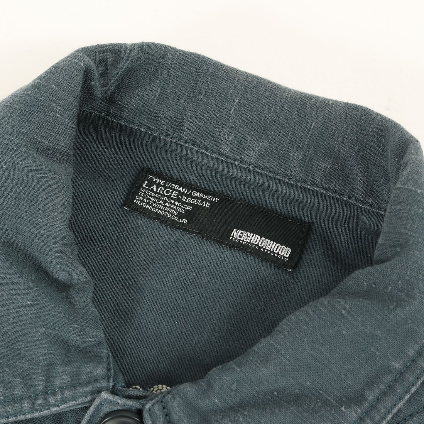 00s イーグル刺繍 バックサテン シャツ