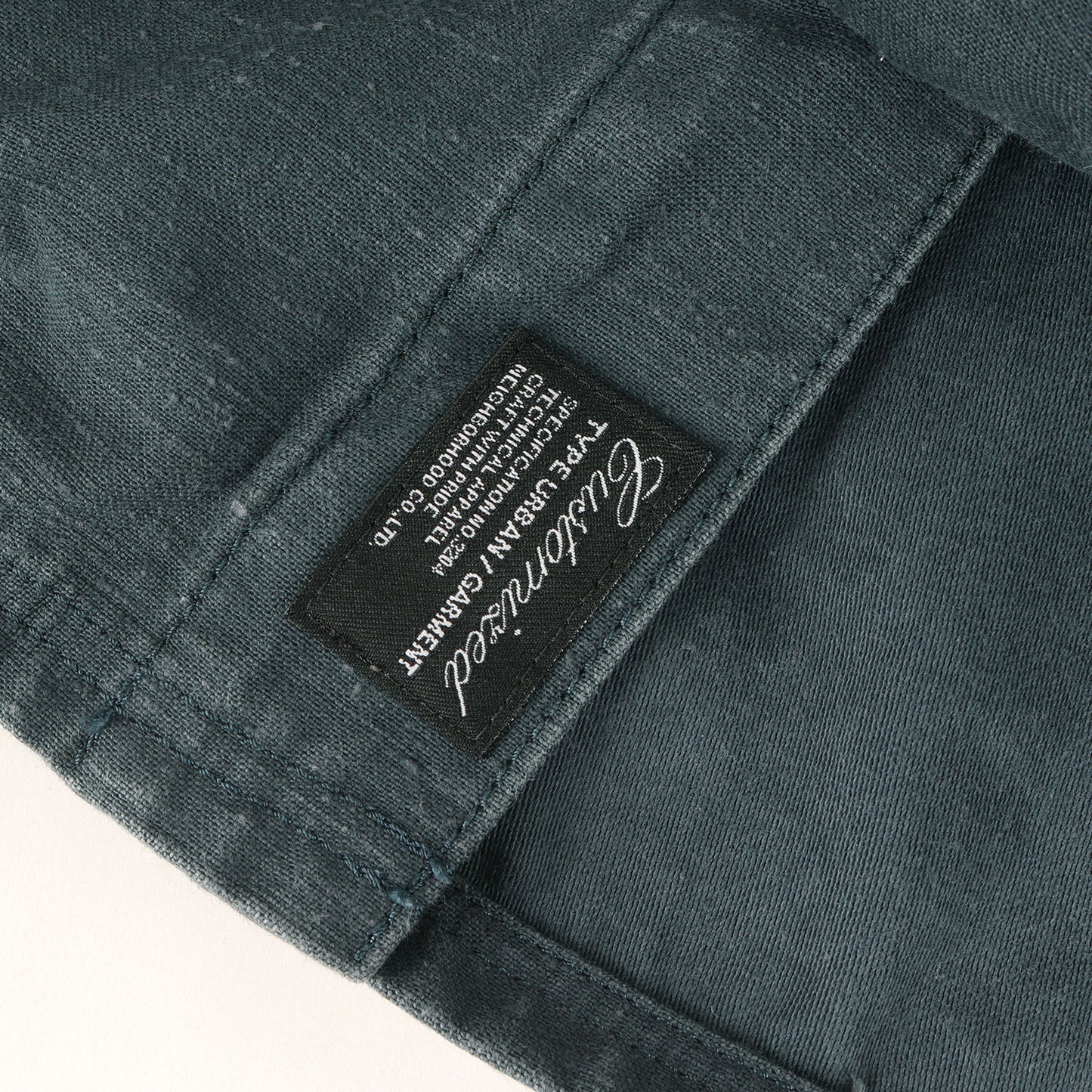 00s イーグル刺繍 バックサテン シャツ