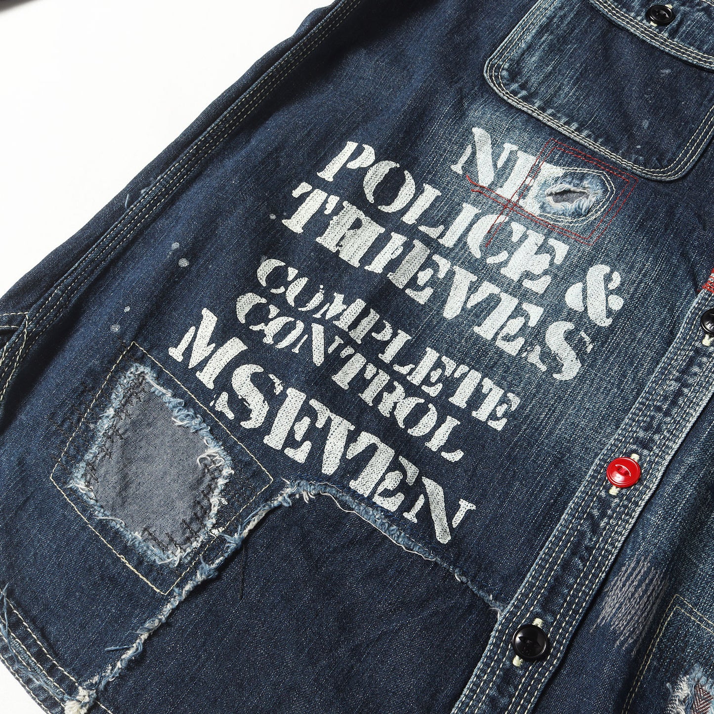 サベージ カスタム デニム ワークシャツ(SAVAGE7 / C-SHIRT. LS)