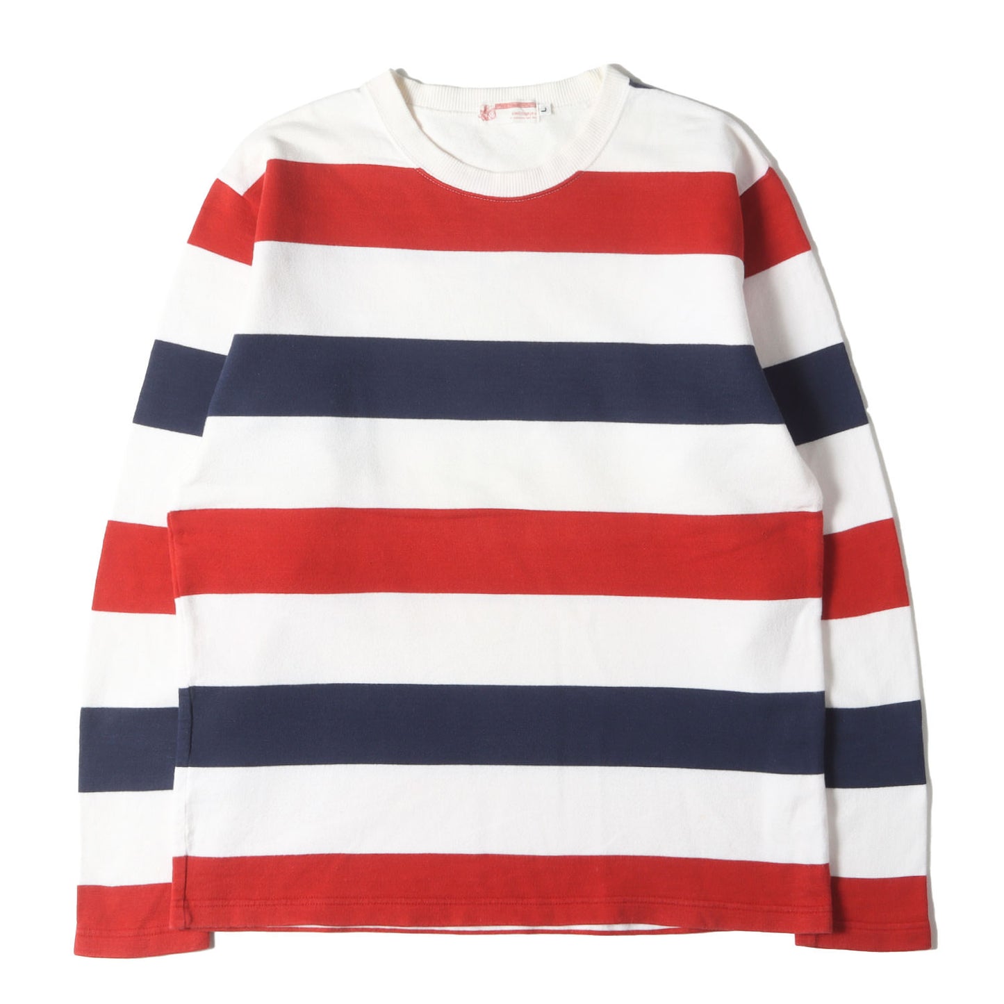 00s トリコロールボーダー ライトウェイト スウェット