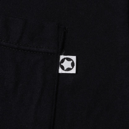90s トリコロールリブ ロングスリーブ ポケット Tシャツ