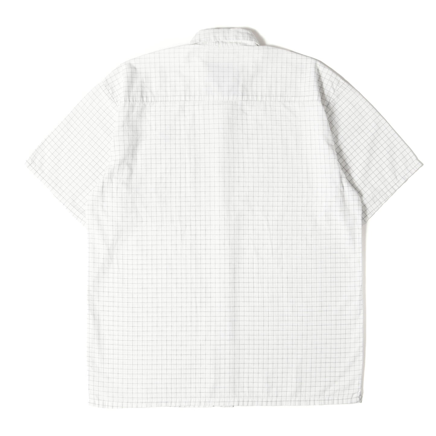 00s グラフチェック コットン 半袖シャツ