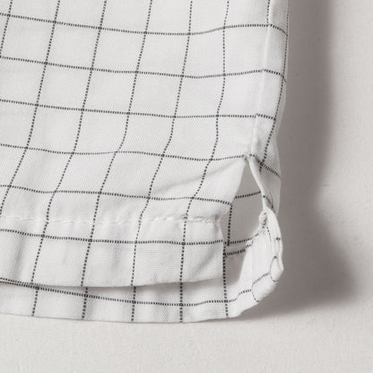 00s グラフチェック コットン 半袖シャツ