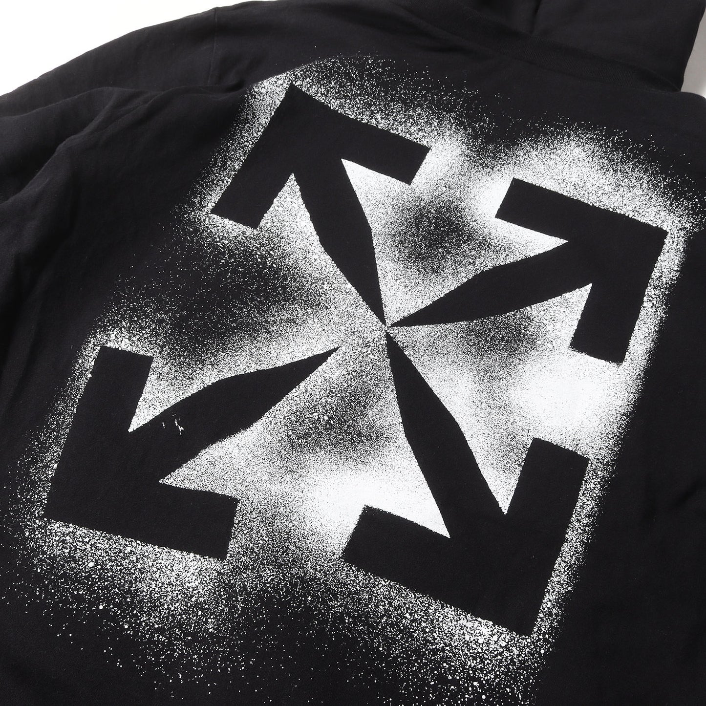 20AW ステンシルアロー Tシャツ レイヤード オーバーサイズ スウェットパーカー