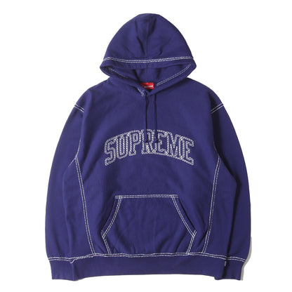 20AW ステッチ アーチロゴ スウェットパーカー(Big Stitch Hooded Sweatshirt)
