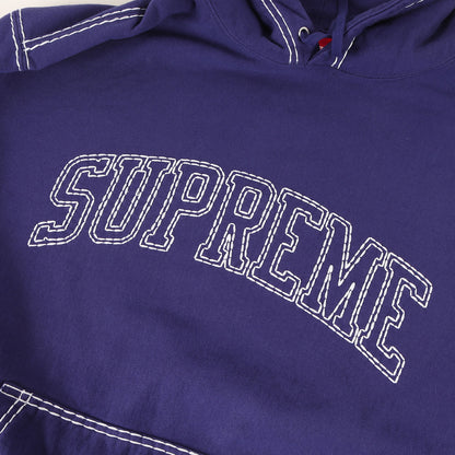 20AW ステッチ アーチロゴ スウェットパーカー(Big Stitch Hooded Sweatshirt)