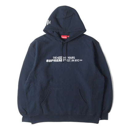 21SS ロゴ刺繍 スウェットパーカー(World Is Yours Hooded Sweatshirt)