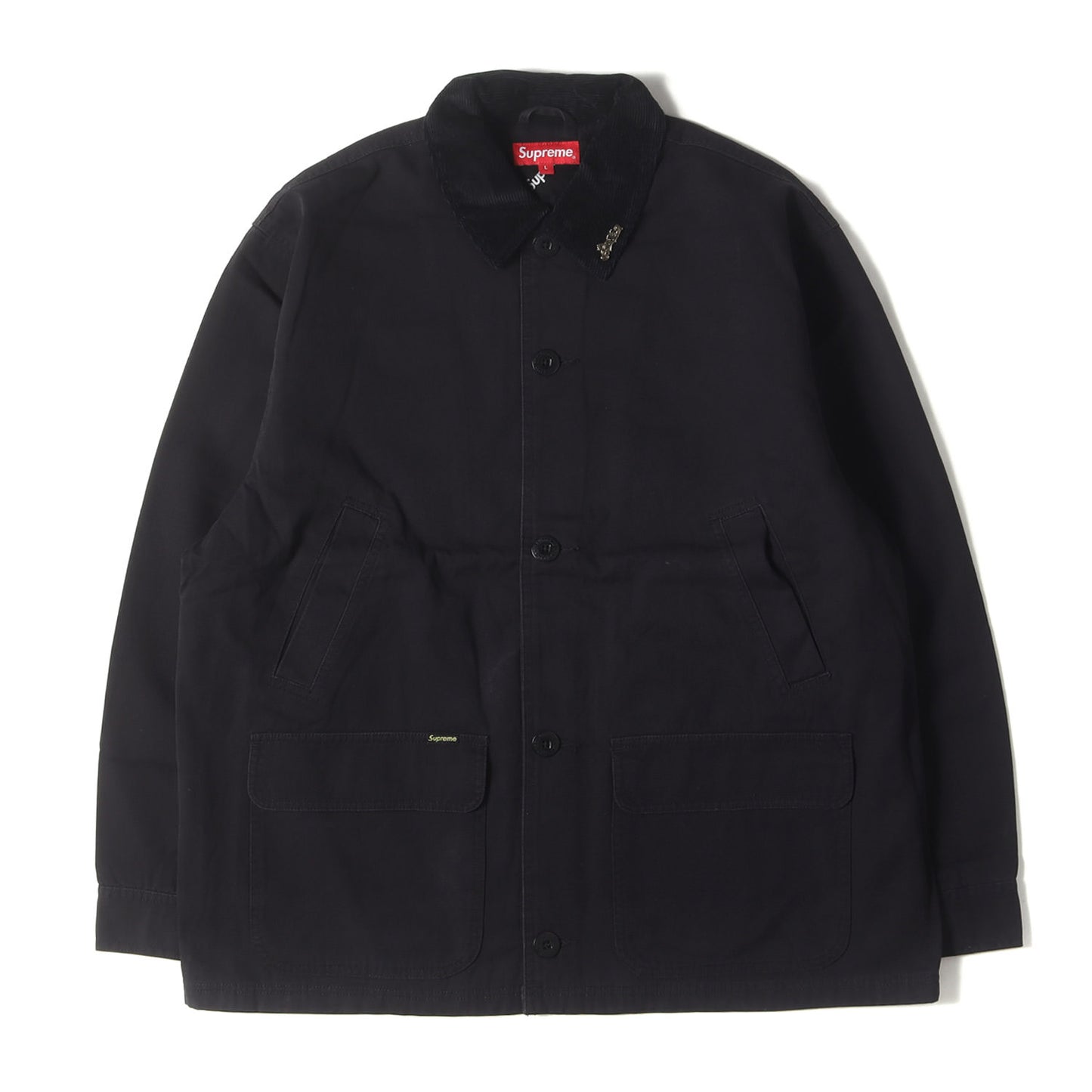 21SS 裏地総柄 コットン ワークコート(Barn Coat)
