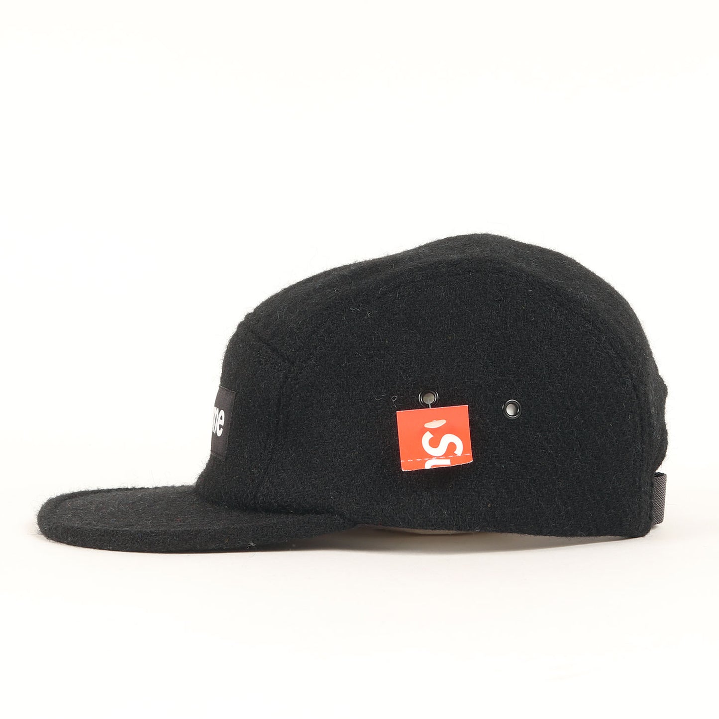 ×Harris Tweed ツイード BOXロゴ キャンプキャップ(Featherweight Wool Camp Cap)