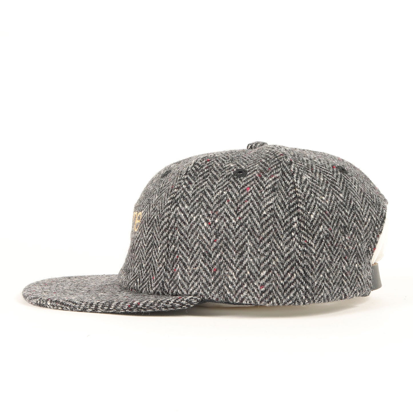 クラシックロゴ ヘリンボーン ツイード 6パネル キャップ(Wool Herringbone Classic Logo 6-Panel)