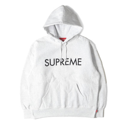 22AW ブランドロゴ スウェットパーカー(Capital Hooded Sweatshirt)