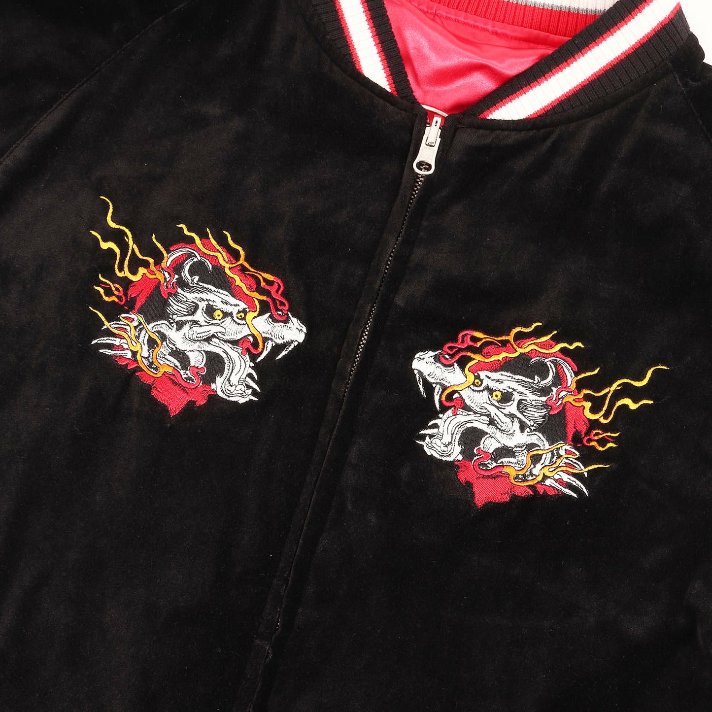 辰年モデル ドラゴン リバーシブル 別珍 スカジャン