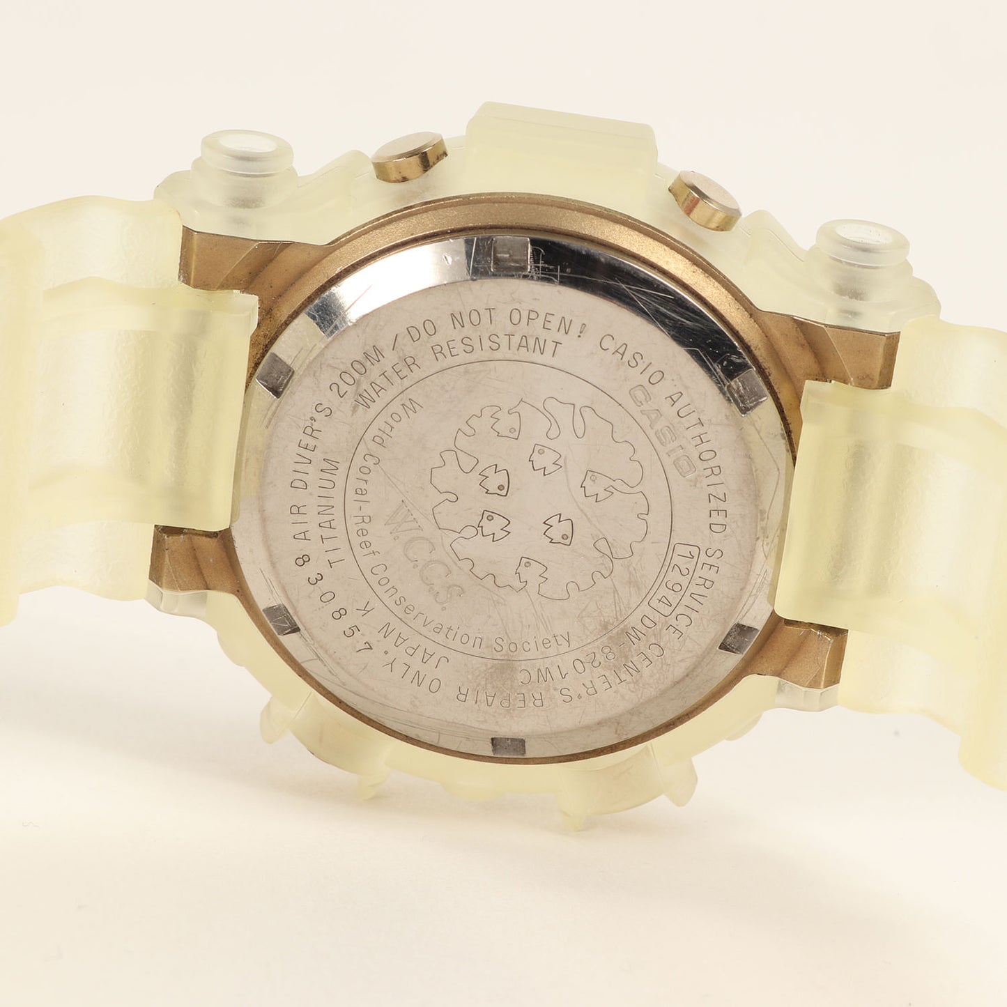 90s DW-8201WC-9T W.C.C.S. フロッグマン ゴールド金具 トリプルマンタ 腕時計 / ウォッチ