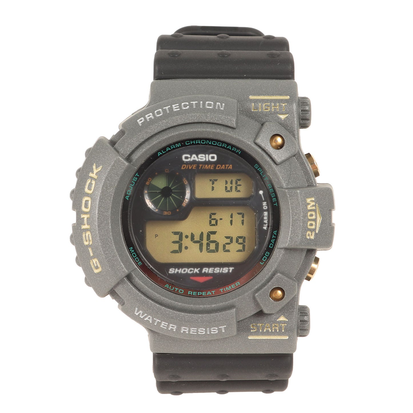 90s DW-6300B-8 初代フロッグマン ダークメタリックグレー 腕時計 / ウォッチ