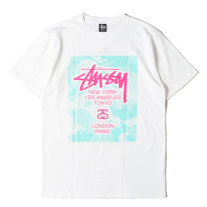 ららぽーとTOKYO-BAYチャプト限定 ローカルカラー ワールドツアーロゴ Tシャツ