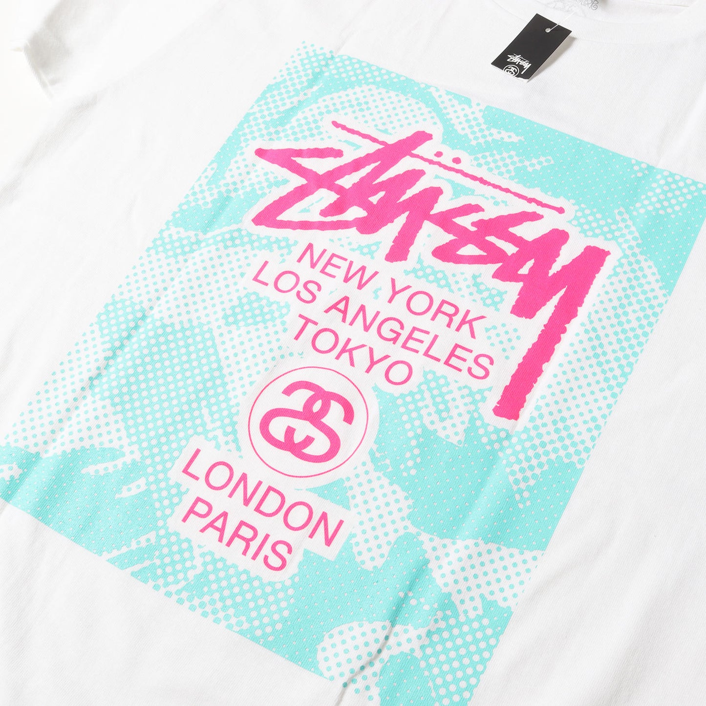 ららぽーとTOKYO-BAYチャプト限定 ローカルカラー ワールドツアーロゴ Tシャツ
