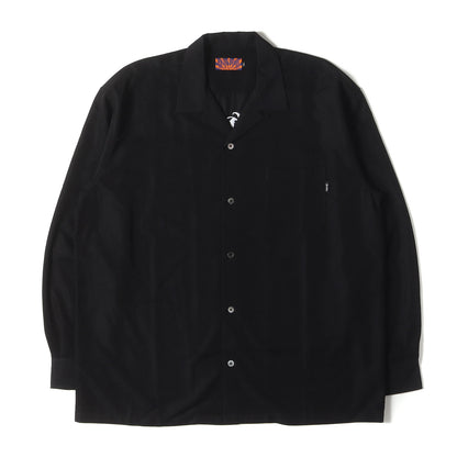 23AW APHRODITE GANG HOLDINGS クラシックロゴ オープンカラー シャツ(LOGO L/S OPEN COLLAR SHIRT)