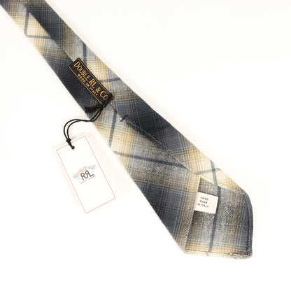 オンブレチェック コットン ネクタイ