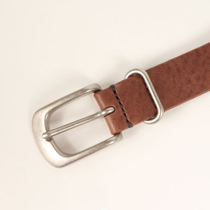 シュリンクショルダーレザー ベルト(shrink shoulder belt)