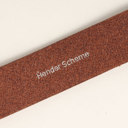 シュリンクショルダーレザー ベルト(shrink shoulder belt)