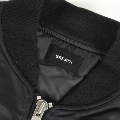 22AW レースアップ オーバーサイズ MA-1 ボンバージャケット(LACE UP MA-1)