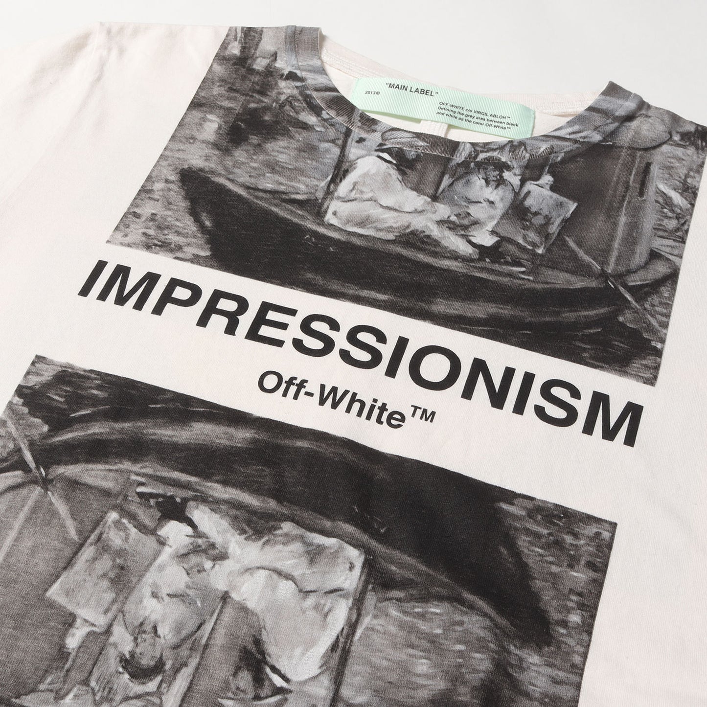 絵画 グラフィック Tシャツ(NEWSPAPER S/S SLIM TEE)