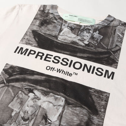 絵画 グラフィック Tシャツ(NEWSPAPER S/S SLIM TEE)