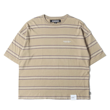 23SS ボーダー クルーネック Tシャツ(BORDER CREWNECK SS)