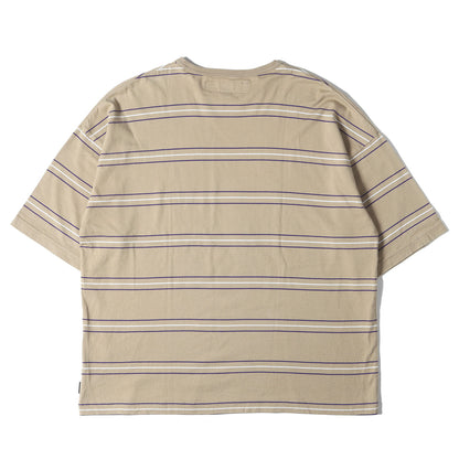 23SS ボーダー クルーネック Tシャツ(BORDER CREWNECK SS)