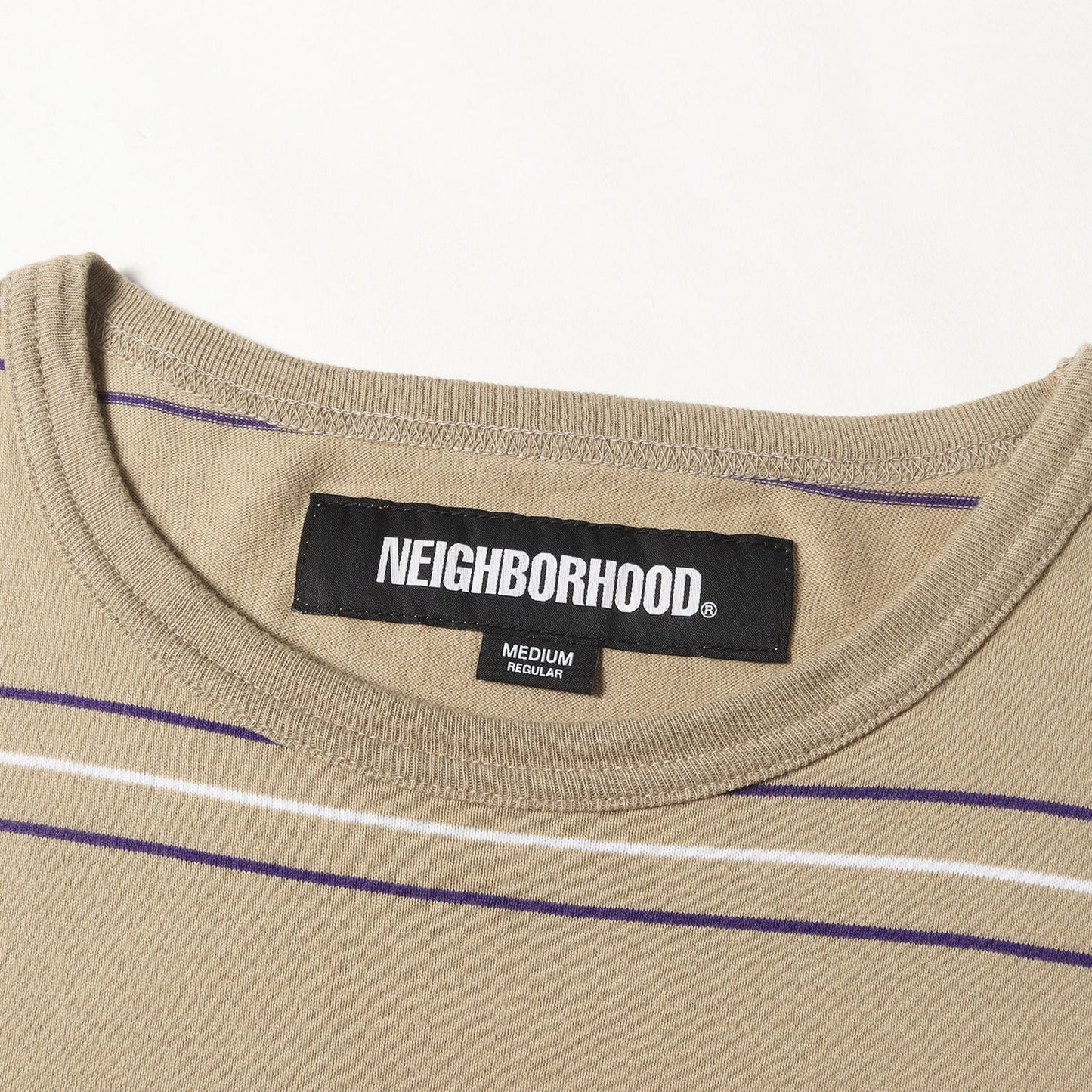 23SS ボーダー クルーネック Tシャツ(BORDER CREWNECK SS)