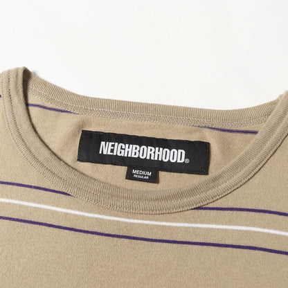 23SS ボーダー クルーネック Tシャツ(BORDER CREWNECK SS)