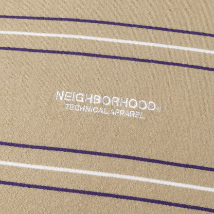 23SS ボーダー クルーネック Tシャツ(BORDER CREWNECK SS)