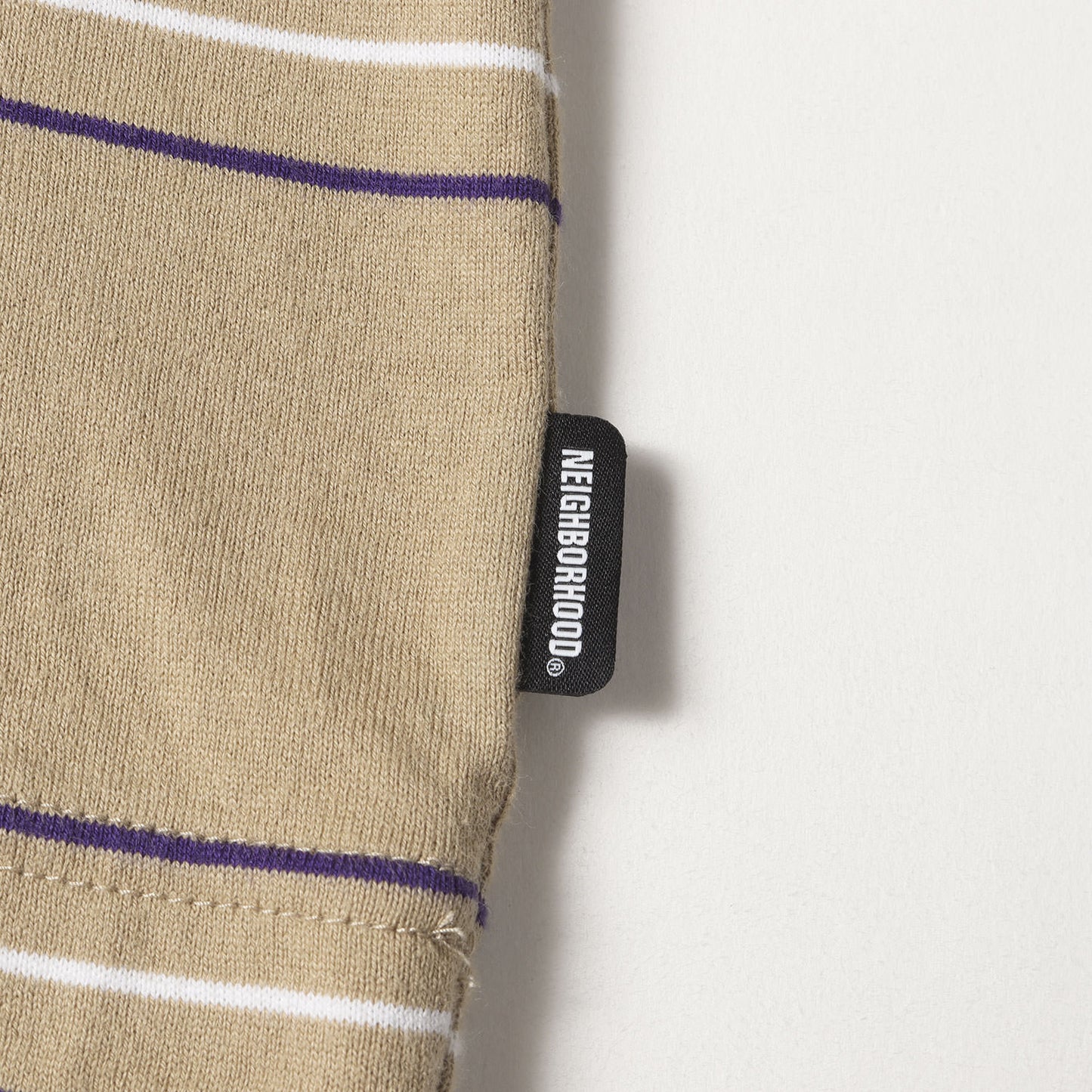 23SS ボーダー クルーネック Tシャツ(BORDER CREWNECK SS)