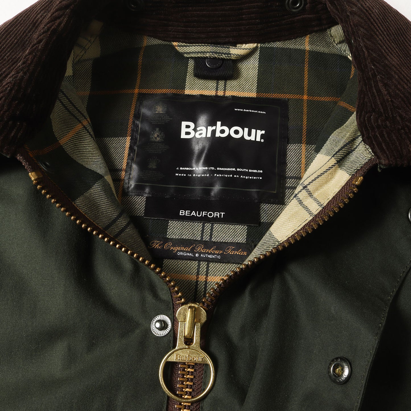 ビューフォート オイルドコットン ジャケット (BEAUFORT JACKET) イングランド製