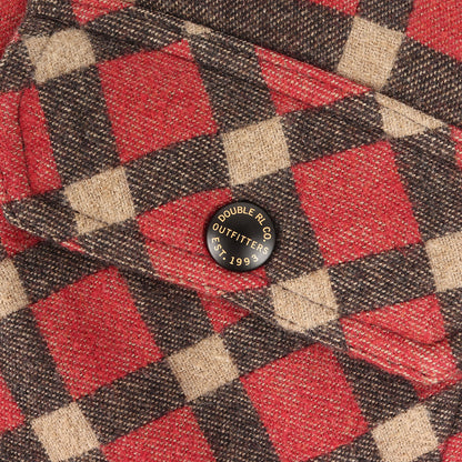 裏地キルティング ジャガード チェック シャツ ジャケット (JUNO JACQUARD OVER SHIRTS)