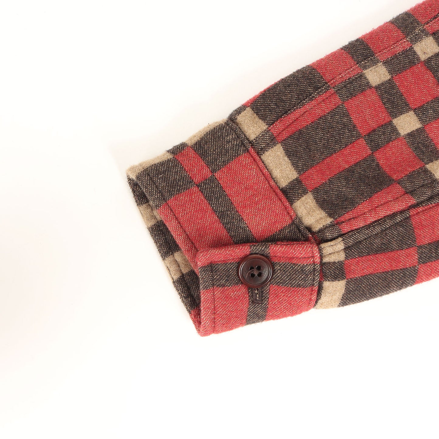 裏地キルティング ジャガード チェック シャツ ジャケット (JUNO JACQUARD OVER SHIRTS)