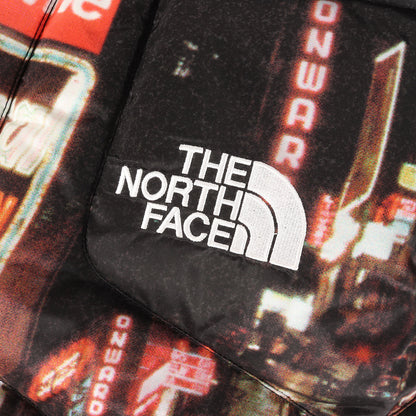 22AW ×THE NORTH FACE タイムズスクエア柄 ハーフジップ プルオーバー ダウンジャケット(800-Fill Half Zip Hooded Pullover)