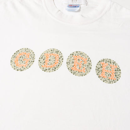 90s モザイク GDEHロゴ Tシャツ(Hanesボディ)