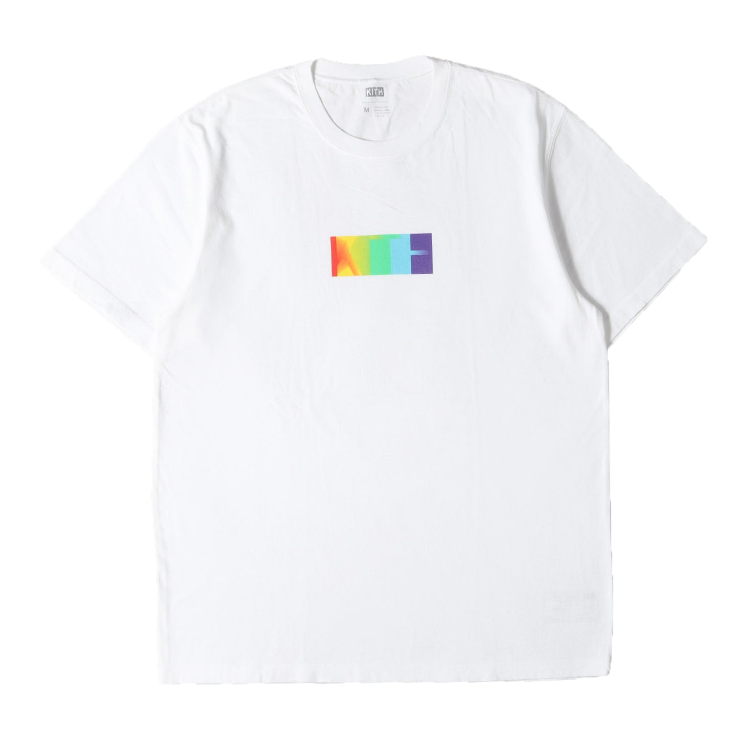 MONDAY PROGRAM レインボーBOXロゴ Tシャツ(Pride Tee)