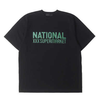 22SS ナショナル麻布スーパーマーケット パロディーロゴ ヘビー Tシャツ(T-SHIRT)