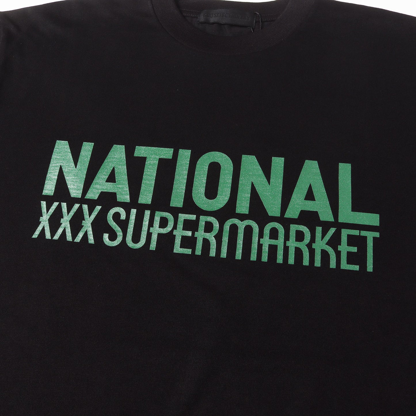 22SS ナショナル麻布スーパーマーケット パロディーロゴ ヘビー Tシャツ(T-SHIRT)