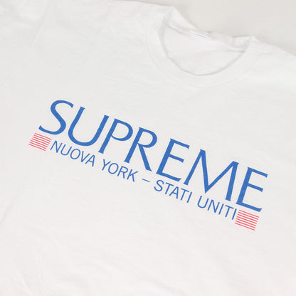 20AW ブランドロゴ クルーネック Tシャツ(Nuova York Tee)