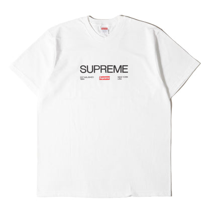 21AW ブランドロゴ クルーネック Tシャツ(Est. 1994 Tee)