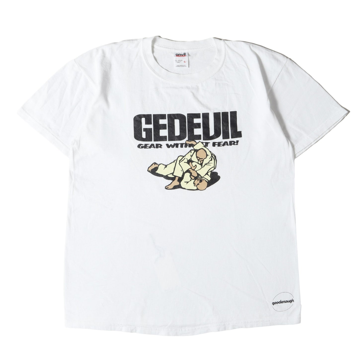 90s ×FINESSE 柔術グラフィック Tシャツ(anvilボディ)