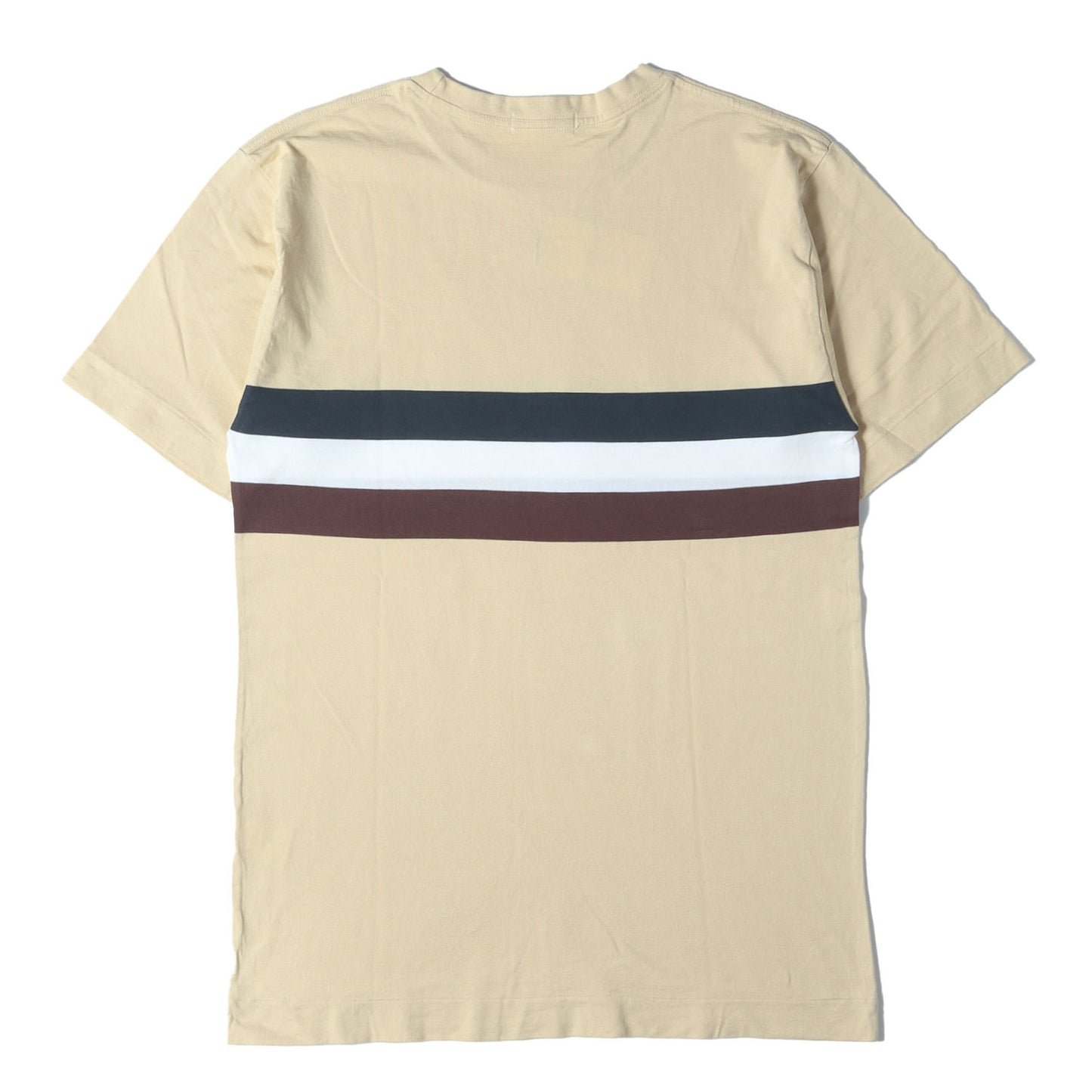 00s パネルボーダー クルーネック Tシャツ