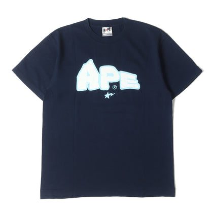 00s FOOT SOLDIER限定 BAPE STAロゴ クルーネック Tシャツ